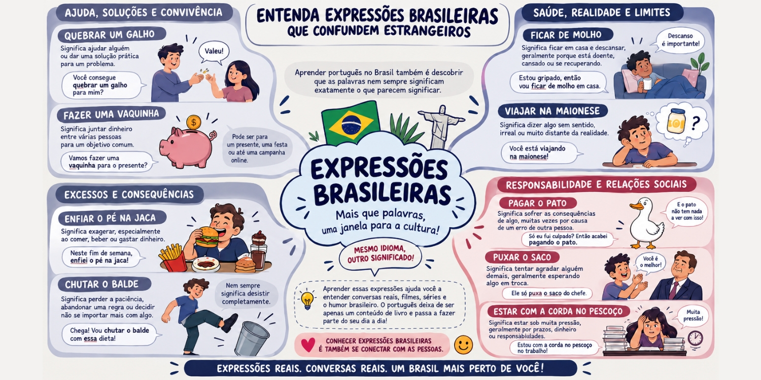 Brazilian Expressions that confuse foreigners